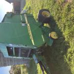 J.D. 457 roll baler
