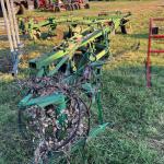Two sets 4 bottom plows